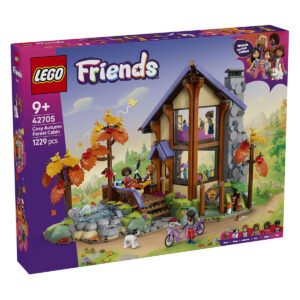 Voorkant verpakking LEGO Friends Gezellige Boshut 42705