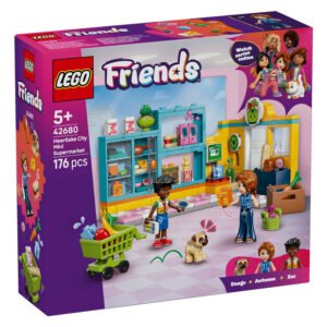 LEGO Friends 42680 Heartlake City Buurtsupermarkt speelgoedset verpakking voorkant