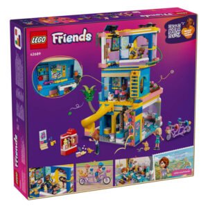 Achterkant van de LEGO Friends Heartlake City Clubhuis 42689 doos