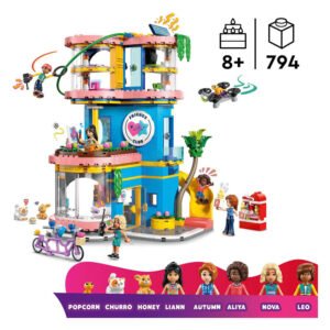 LEGO Friends Heartlake City Clubhuis 42689 met minipoppetjes en accessoires