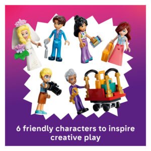 LEGO Friends Heartlake City Grand Hotel minifiguren en accessoires