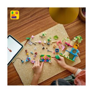 LEGO Friends kattenverjaardagsfeestje met interactieve bouwinstructies