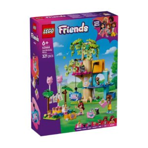 Voorkant van LEGO Friends Kattenverjaardagsfeestje verpakking 42666