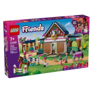 LEGO Friends 42688 paardenstal en manege doos voorkant