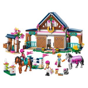 LEGO Friends 42688 paardenstal en manege met paarden en accessoires