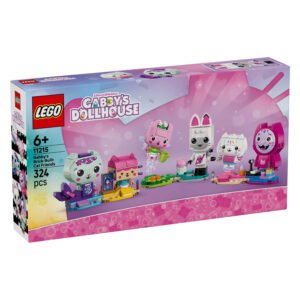 LEGO Gabby's Poppenhuis 11215 bouwset met zes kattenfiguren doos voorkant