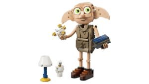 LEGO Harry Potter Dobby de Vrije Elf 76469 met boek, sok en lamp