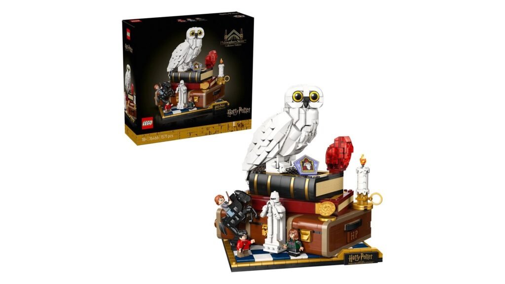 LEGO Harry Potter 76466 Steen der Wijzen Verzameleditie Hedwig Collectors Edition met verpakking