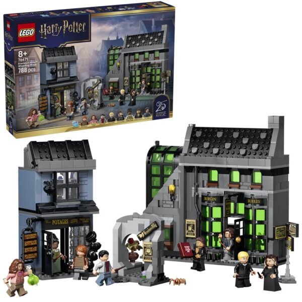 LEGO Harry Potter 76471 Verdonkeremaansteeg Tovenaarswinkels