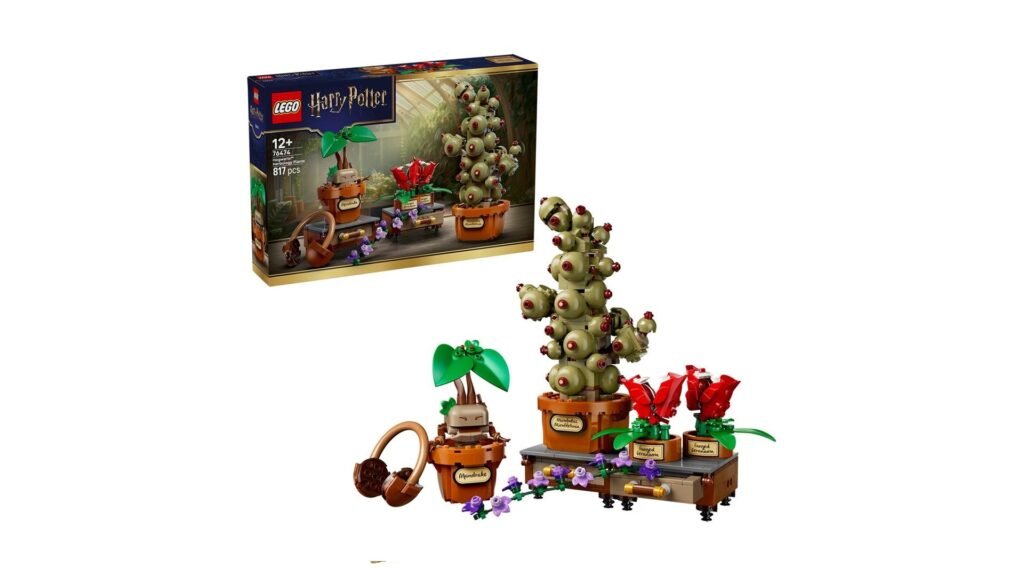 LEGO Harry Potter 76474 Zweinstein Kruidenkunde Planten 76474 bouwset met verpakking