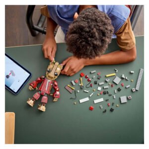 LEGO Marvel Groot bouwset met 604 onderdelen en digitale instructies