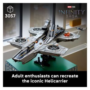 LEGO Marvel S.H.I.E.L.D. Helicarrier 76354 displaymodel voor volwassenen