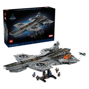 LEGO Marvel 76354 S.H.I.E.L.D. Helicarrier set met verpakking