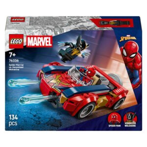 LEGO Marvel Spider-Man Auto vs Venomized Wolverine set 76336 verpakking