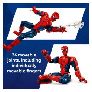LEGO Marvel Spider-Man heldenfiguur met beweegbare gewrichten