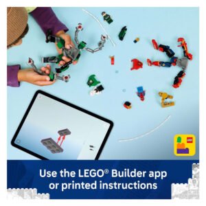 LEGO Builder app voor Spider-Man vs Doc Ock bouwset