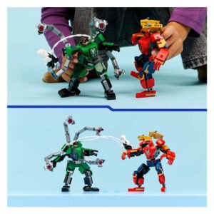 LEGO Marvel Spider-Man vs Doc Ock Mech Battle in actie