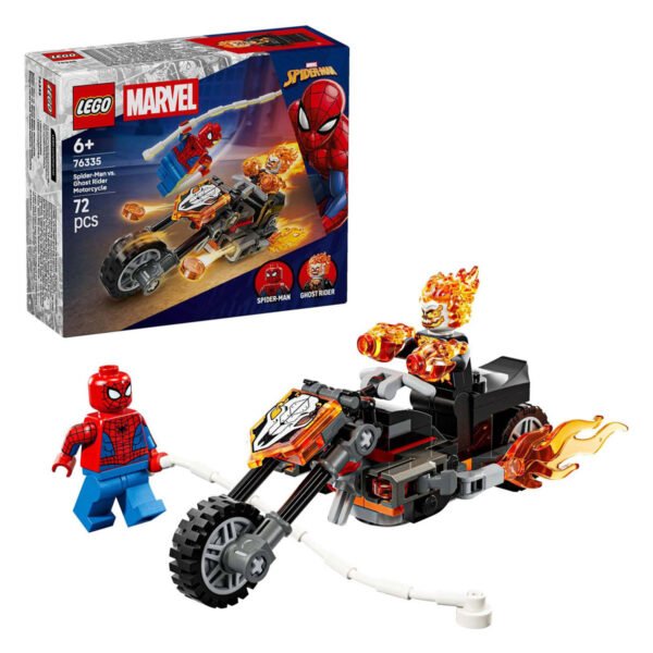 LEGO Marvel 76335 Spider-Man vs. Ghost Rider Motor