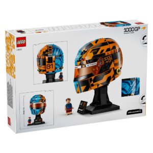 LEGO McLaren Oscar Piastri helm set 43017 verpakking achterkant