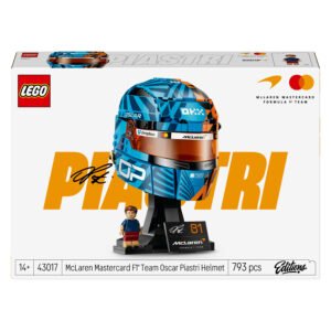 LEGO McLaren Oscar Piastri helm set 43017 productverpakking