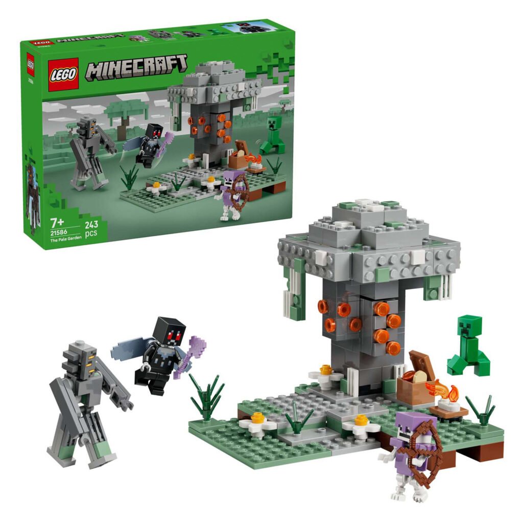 LEGO Minecraft 21586 De Bleke Tuin bouwset met verpakking