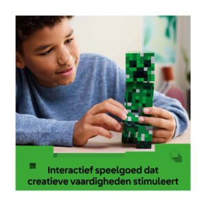 LEGO Minecraft De Creeper stimuleert creatief bouwen