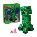 LEGO Minecraft 21276 De Creeper met TNT, varken en verpakking