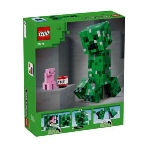 Achterkant verpakking LEGO Minecraft De Creeper bouwset
