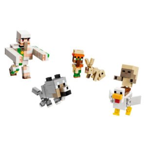 Losse LEGO Minecraft figuren uit Kipberijder Woestijnaanval 21592
