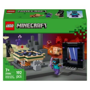 LEGO Minecraft 21584 Nether & End Portaal Reis verpakking
