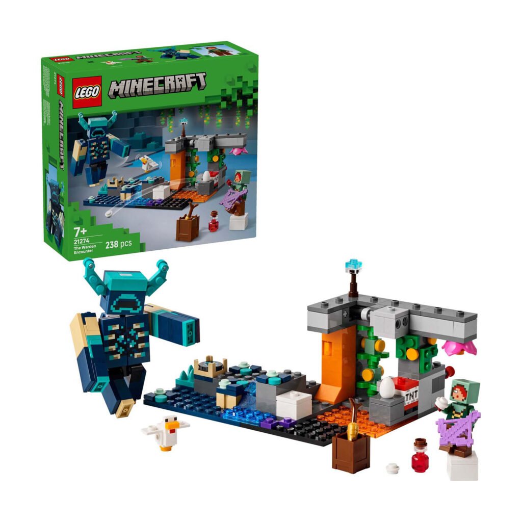 LEGO Minecraft 21274 De Ontmoeting met de Opzichter inclusief verpakking