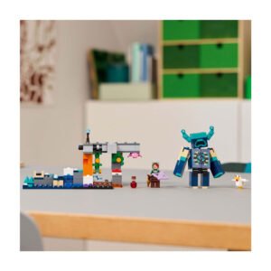 LEGO Minecraft Ontmoeting met de Opzichter speelset met Warden en mijn
