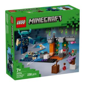 LEGO Minecraft 21274 De Ontmoeting met de Opzichter verpakking voorkant