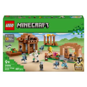 LEGO Minecraft Oproeper Dorpsaanval 21596 productverpakking
