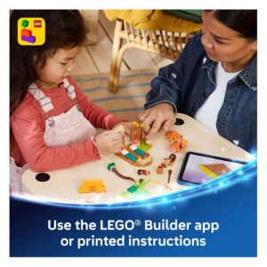 LEGO Builder app instructies voor Moana Village House & Boat set