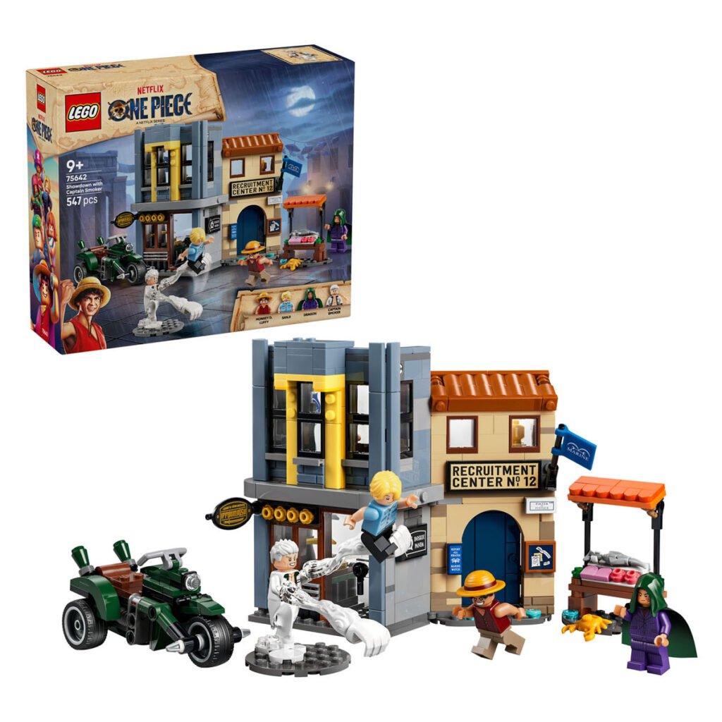 LEGO One Piece 75642 Confrontatie met Kapitein Smoker set met verpakking