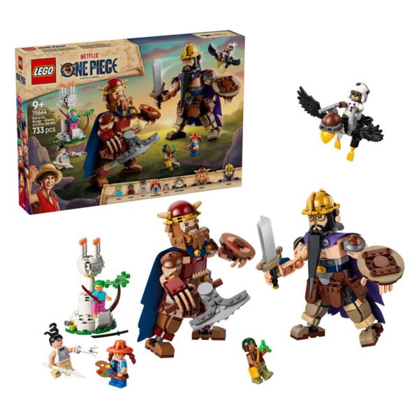 LEGO One Piece 75644 Dorry vs. Brogy - Reuzen van Kleine Gaarde