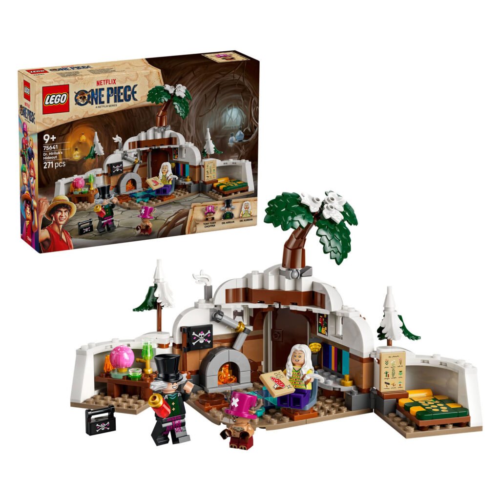 LEGO One Piece 75641 De Schuilplaats van Dr. Hiriluk bouwset met verpakking