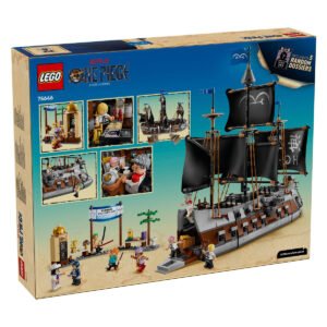 LEGO One Piece Het Slagschip van Garp 75646 doos achterkant