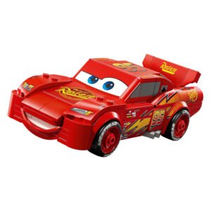 Vooraanzicht van LEGO Speed Champions Bliksem McQueen 77255 raceauto