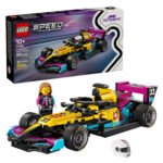 LEGO Speed Champions 77258 F1 Academy racewagen met minifiguur, helm en verpakking