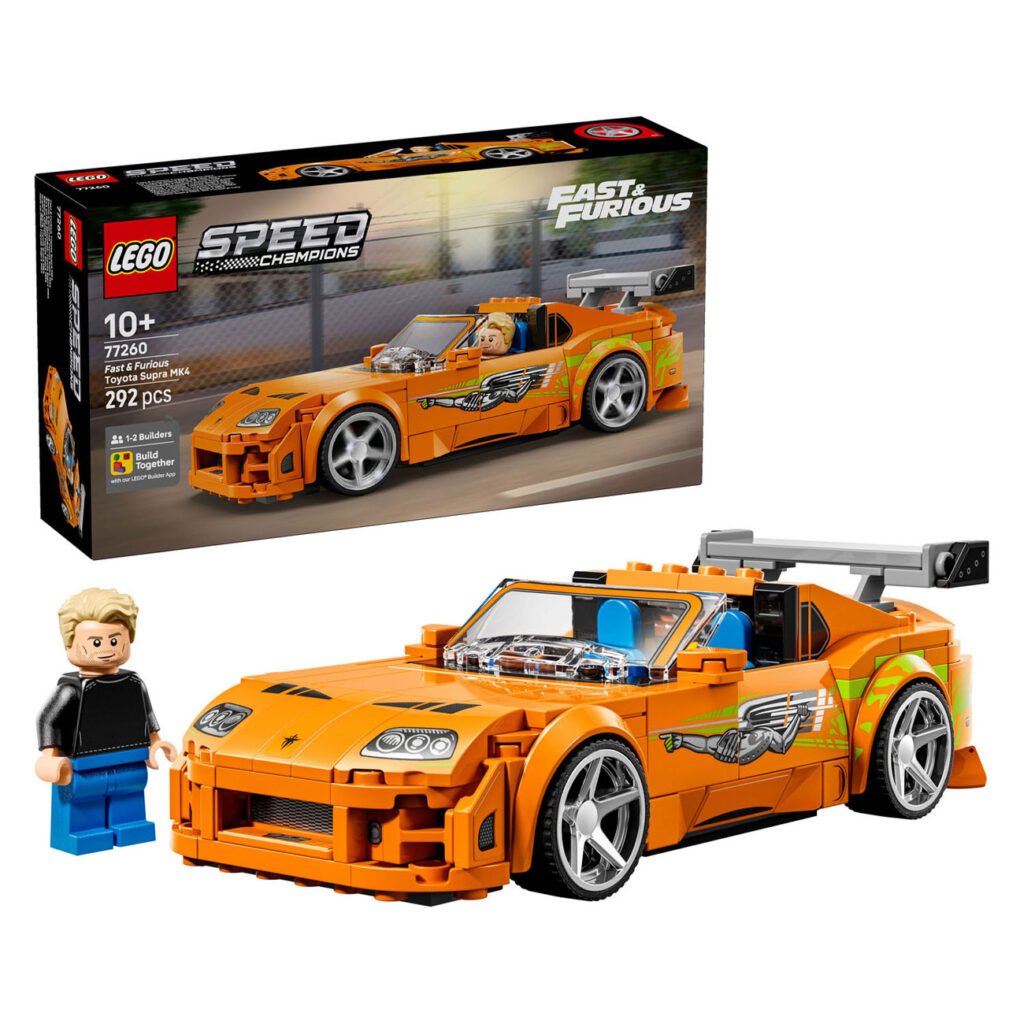LEGO Speed Champions 77260 The Fast and The Furious Toyota Supra MK4 bouwset met minifiguur en originele verpakking