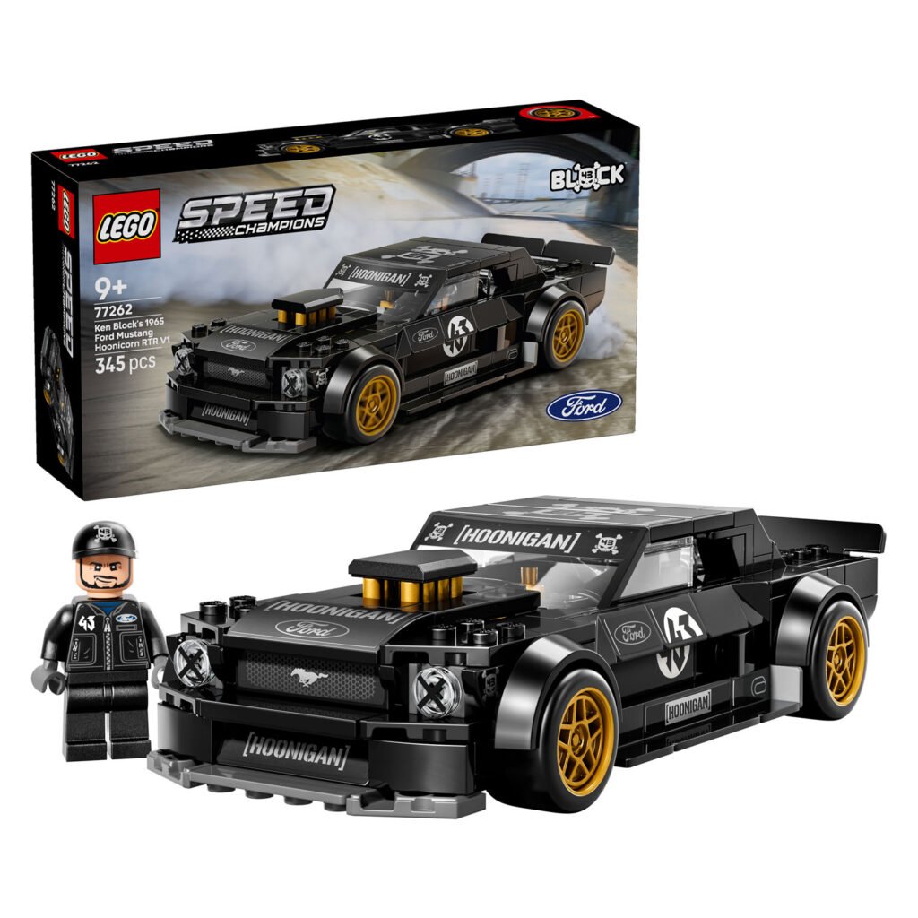 LEGO Speed Champions 77262 Ken Blocks '65 Ford Mustang Hoonicorn V1 met coureur minifiguur en doos