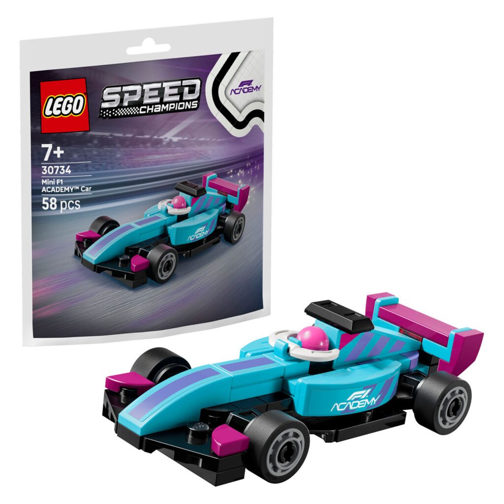 LEGO Speed Champions 30734 F1 Academy Racewagen met verpakking
