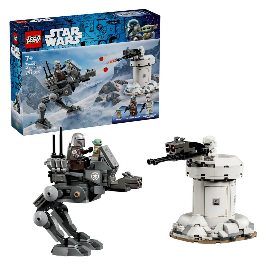 LEGO Star Wars 75444 AT-RT Aanval voertuig en keizerlijke geschutskoepel met doos