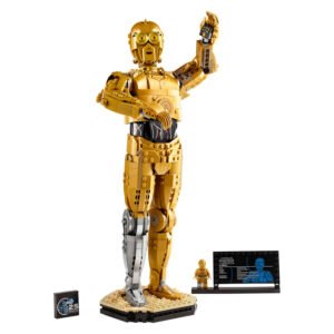 LEGO Star Wars C-3PO bouwmodel met gouden details