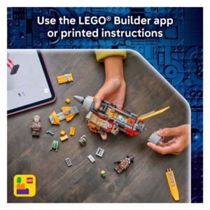 LEGO Builder app instructies voor Star Wars speeder bouwset