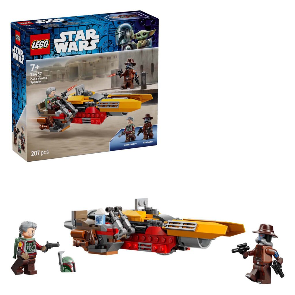LEGO Star Wars 75437 Cobb Vanth's Speeder doos met minifiguren