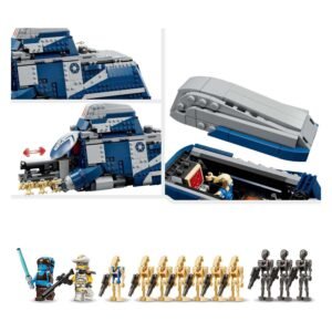 LEGO Star Wars Felucia set met voertuig details en minifiguren
