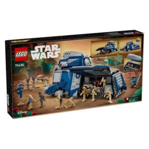 LEGO Star Wars 75435 Separatist MTT doos achterkant met Felucia gevechtsscène